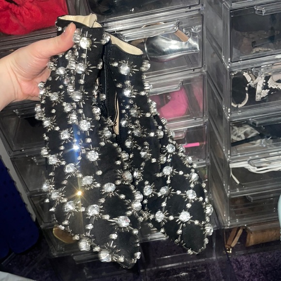 Betsy Johnson studded bootie heels - Picture 4 of 9